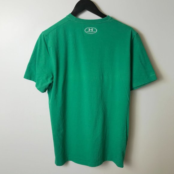 Under Armour Loose Fit T Shirt Classic Heatgear Fit Sports Graphic Tee Medium M - Picture 9 of 9